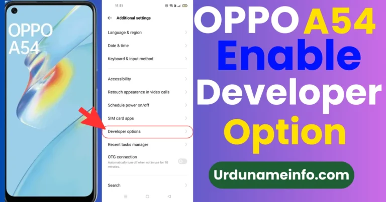 How to Enable Developer Options in OPPO A54