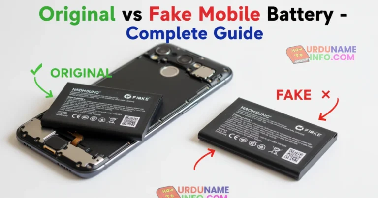 How to Check Original vs Fake Mobile Battery (Full Guide)