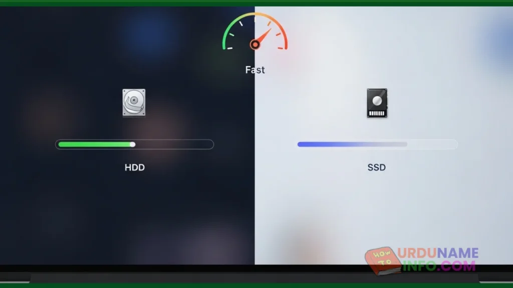 Speed Difference Between SSD and HDD